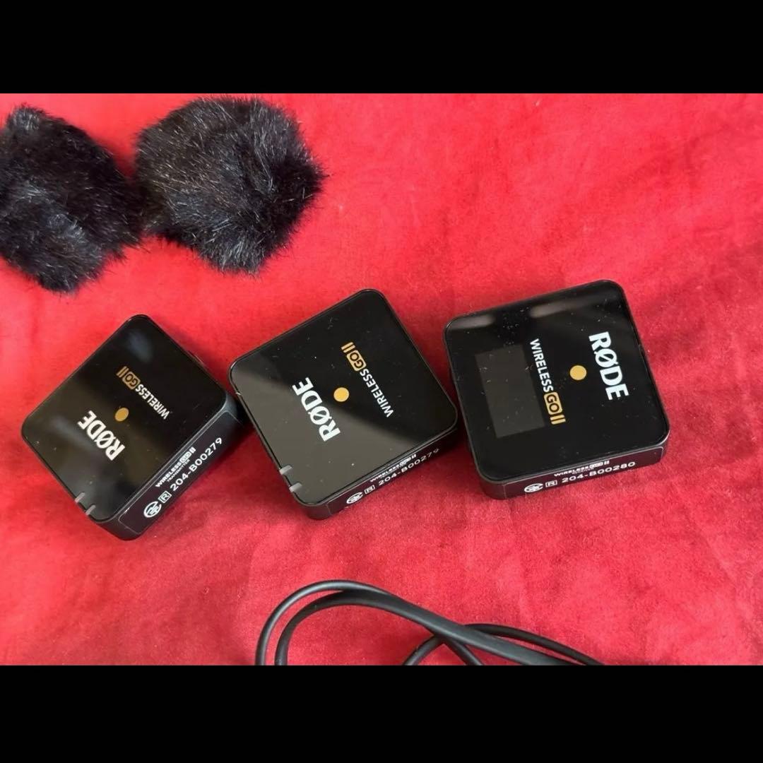 RODE Wireless GO II ワイヤレスマイクシステム 受信機 送信機
