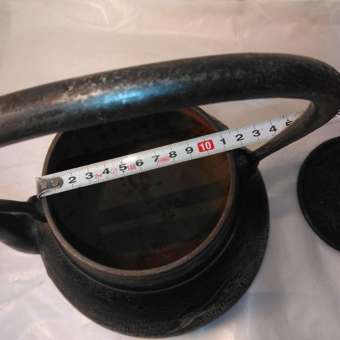 鋳鉄製鉄瓶　大小セット中古品　骨董品