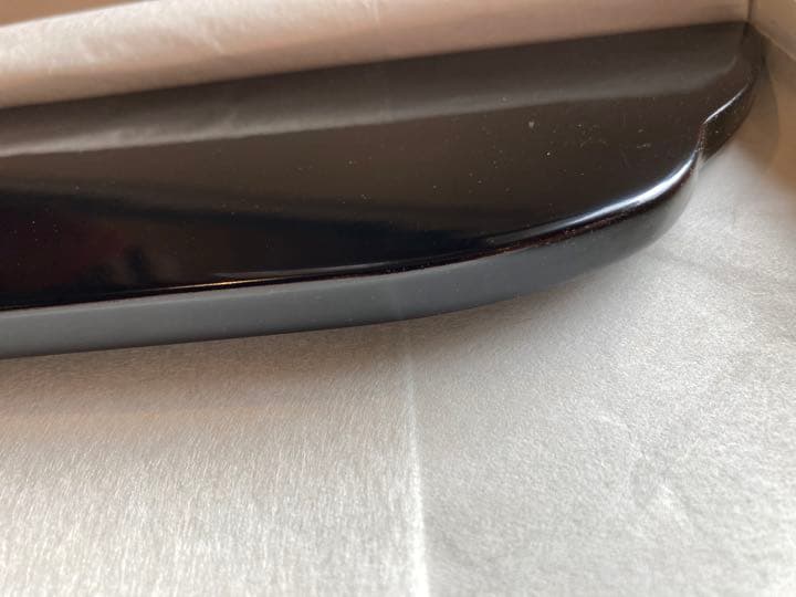 川連漆器　衣紋掛け　着物ハンガー　黒　うるし塗装　天然木　約80㎝