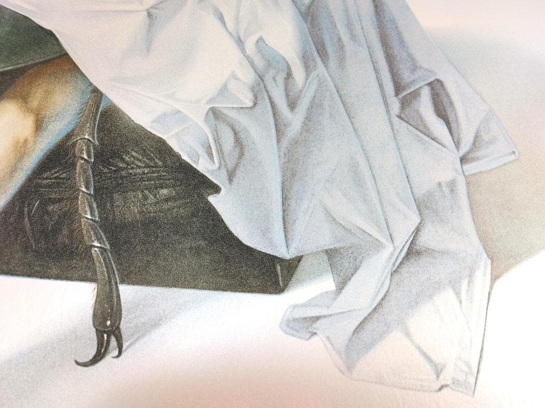 空山基　裸のランチ　14色スクリーン印刷ウィリアムバロウズ　フォイル版バリアント