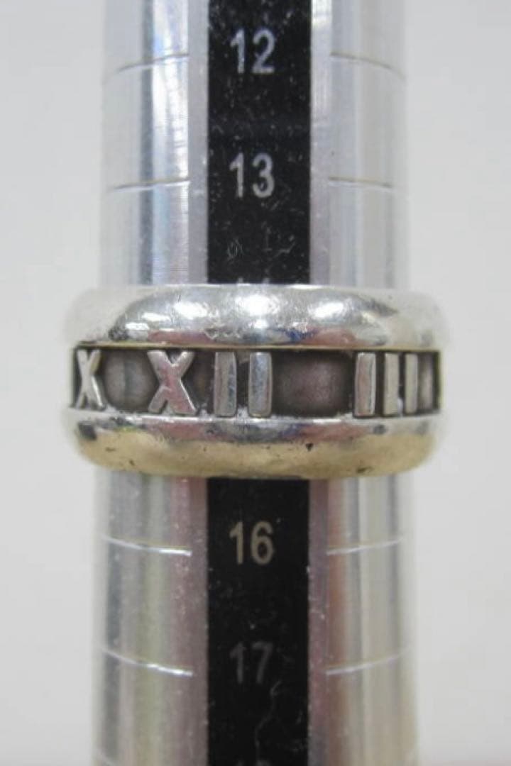 Tiffany アトラスリング 15号 シルバー925 オールドティファニー