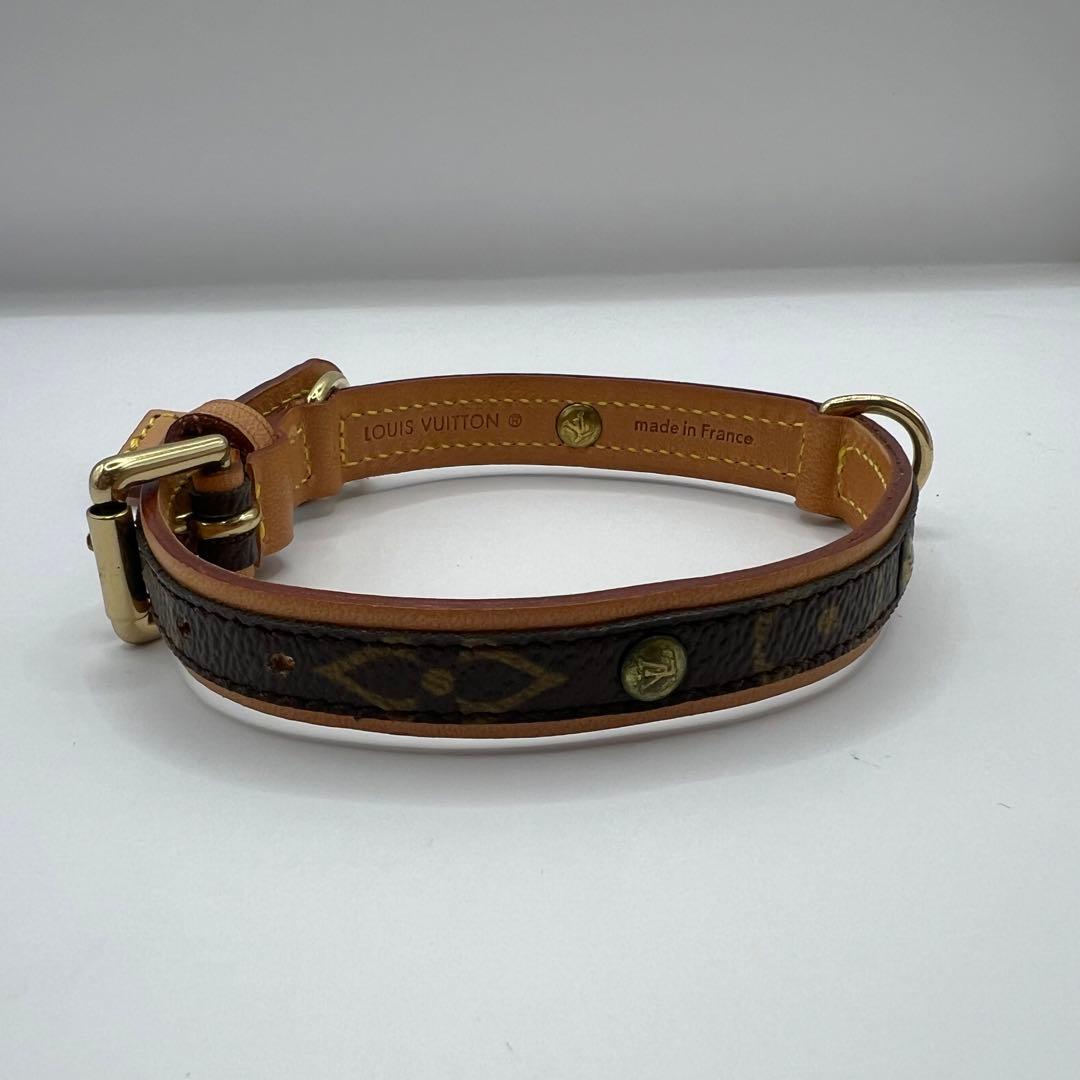 【未使用品】ルイヴィトン コリエバクスターPM 犬用 首輪 リード モノグラム