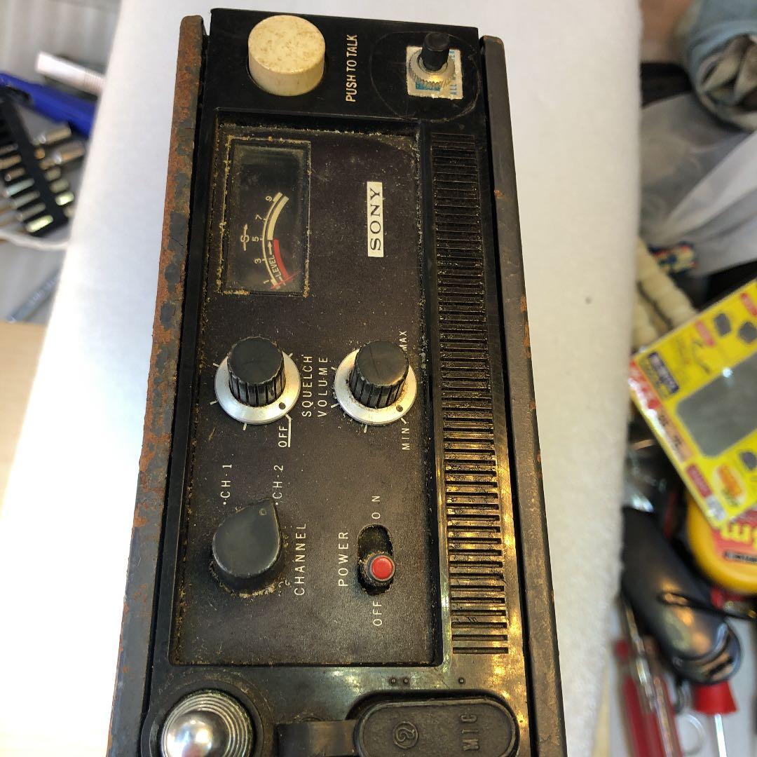 SONY CBトランシーバー　CB-500 故障中