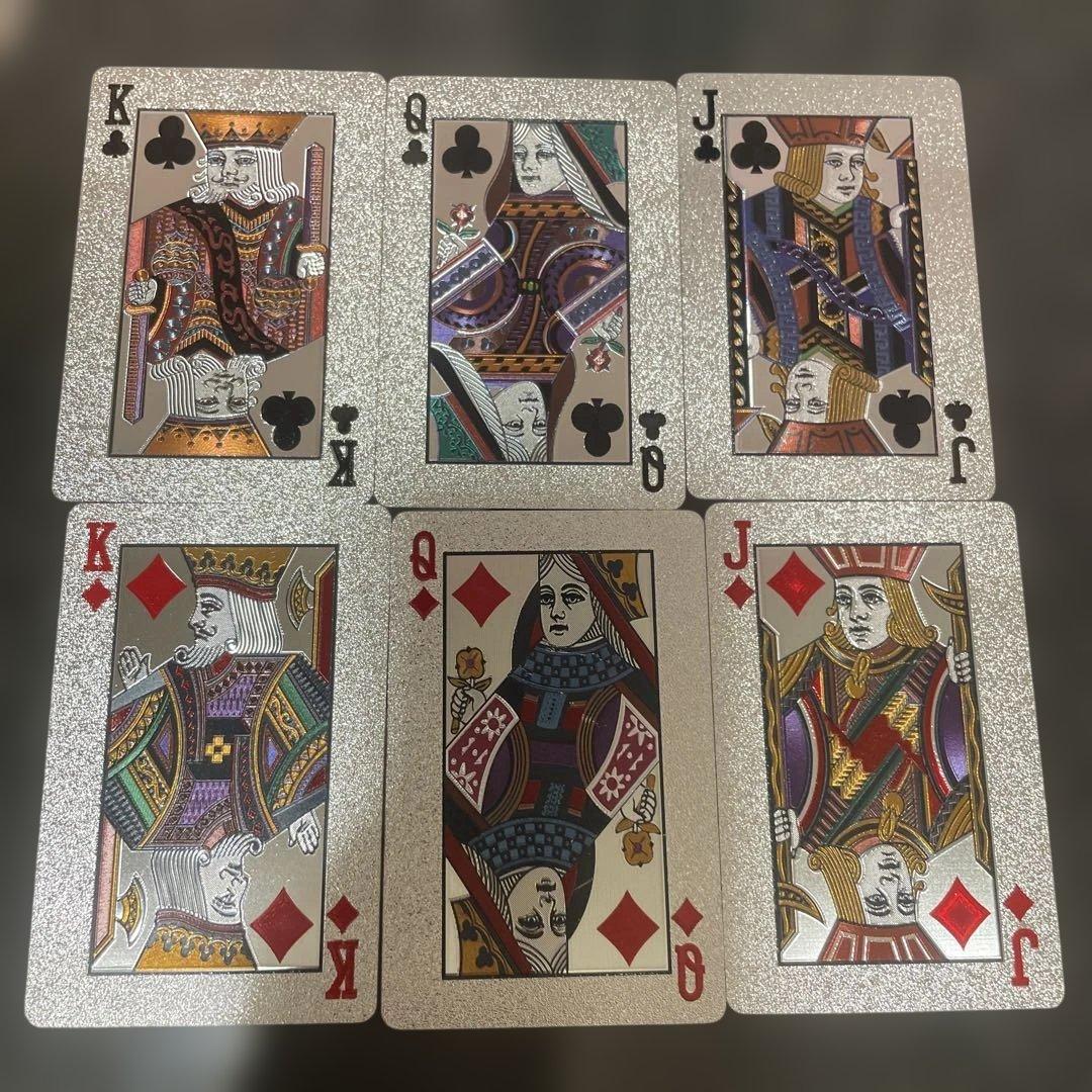 ♥️シルバー・ゴールド トランプセット