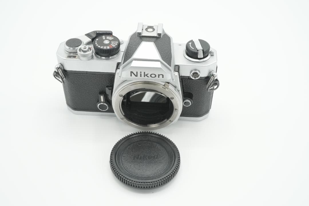 【中古】Nikon FM シルバーボディ フィルム一眼レフカメラ