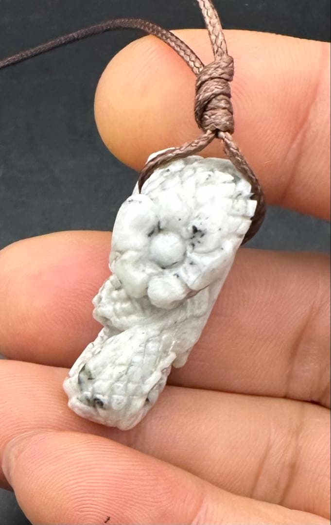 2025.3.28桜花神龍御守り　糸魚川花翡翠