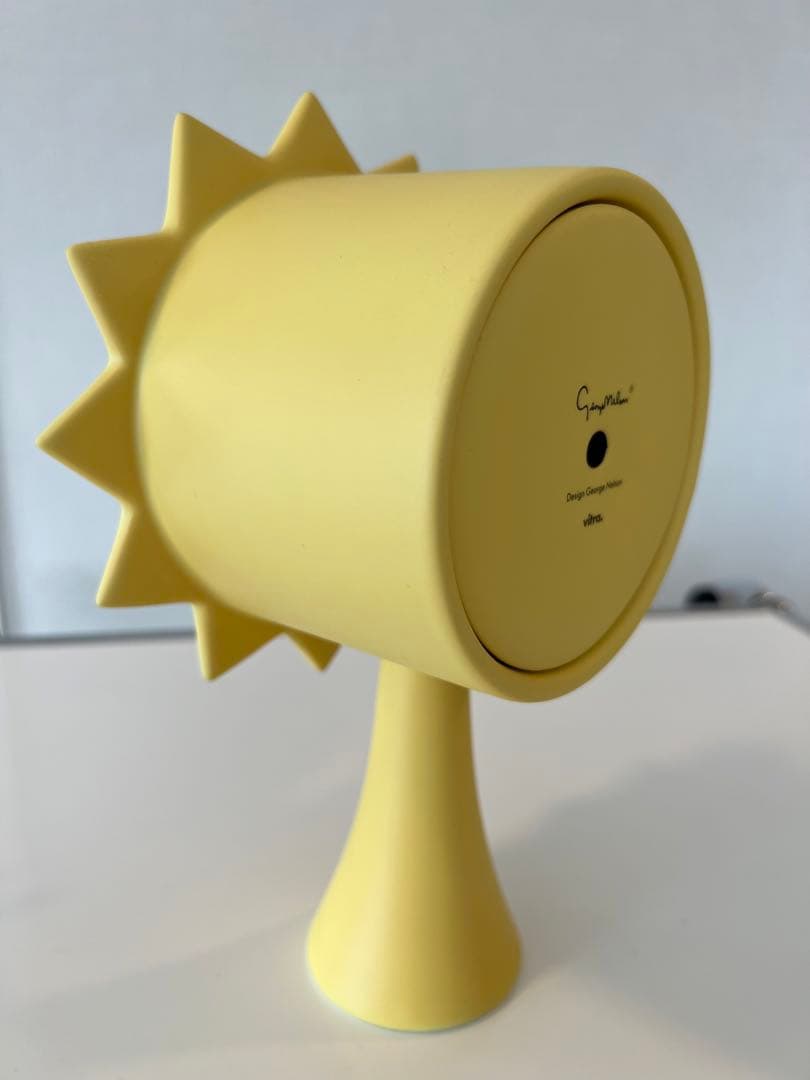 Vitra:Ceramic Clocks(セラミック クロック)イエロー 置時計