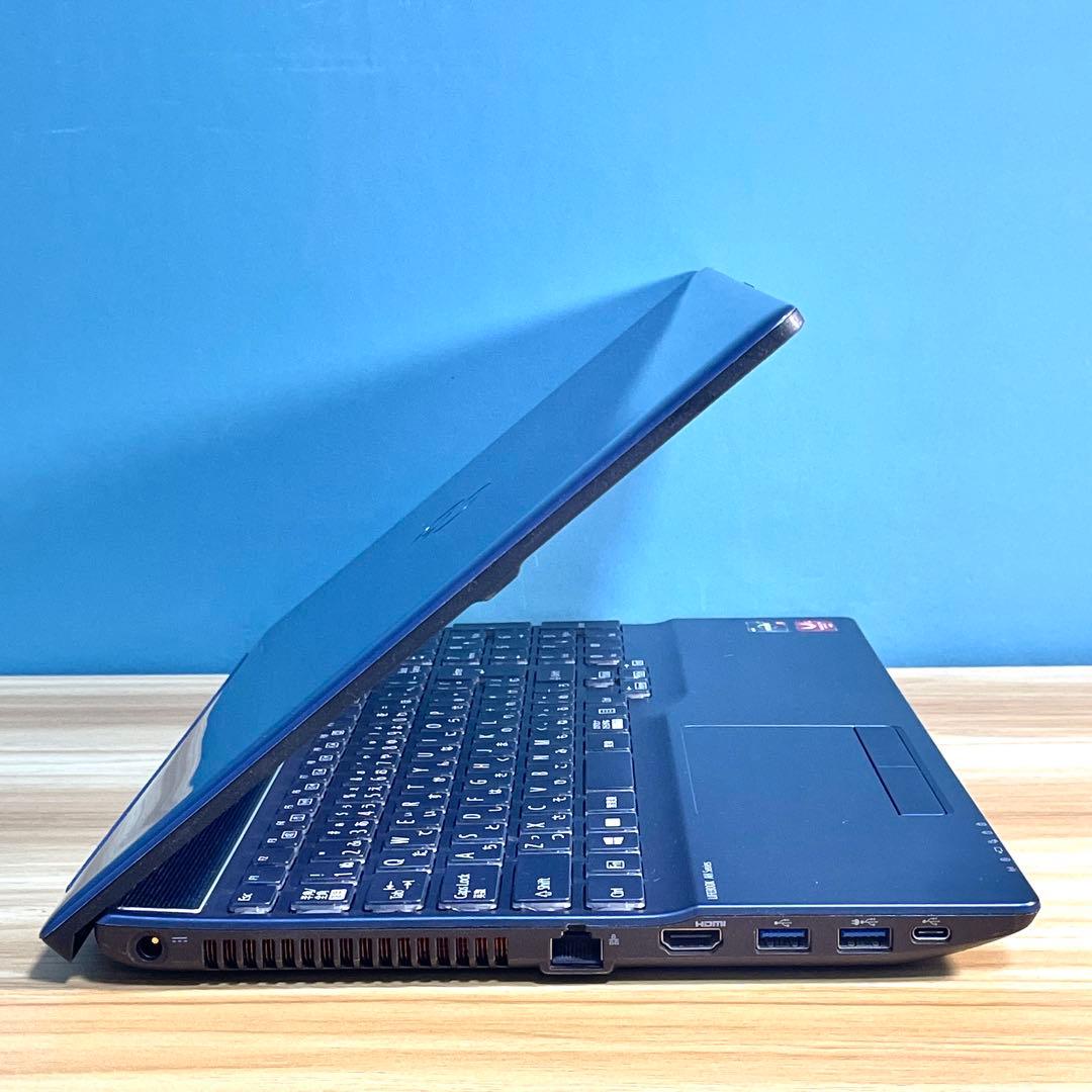 富士通 LIFEBOOK/Ryzen7/16GB/SSD512GB/ブルーレイ