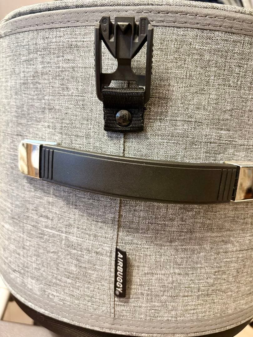 ①AIRBUGGY エアバギー ドーム3 ラージサイズ　アースグレーカスタム