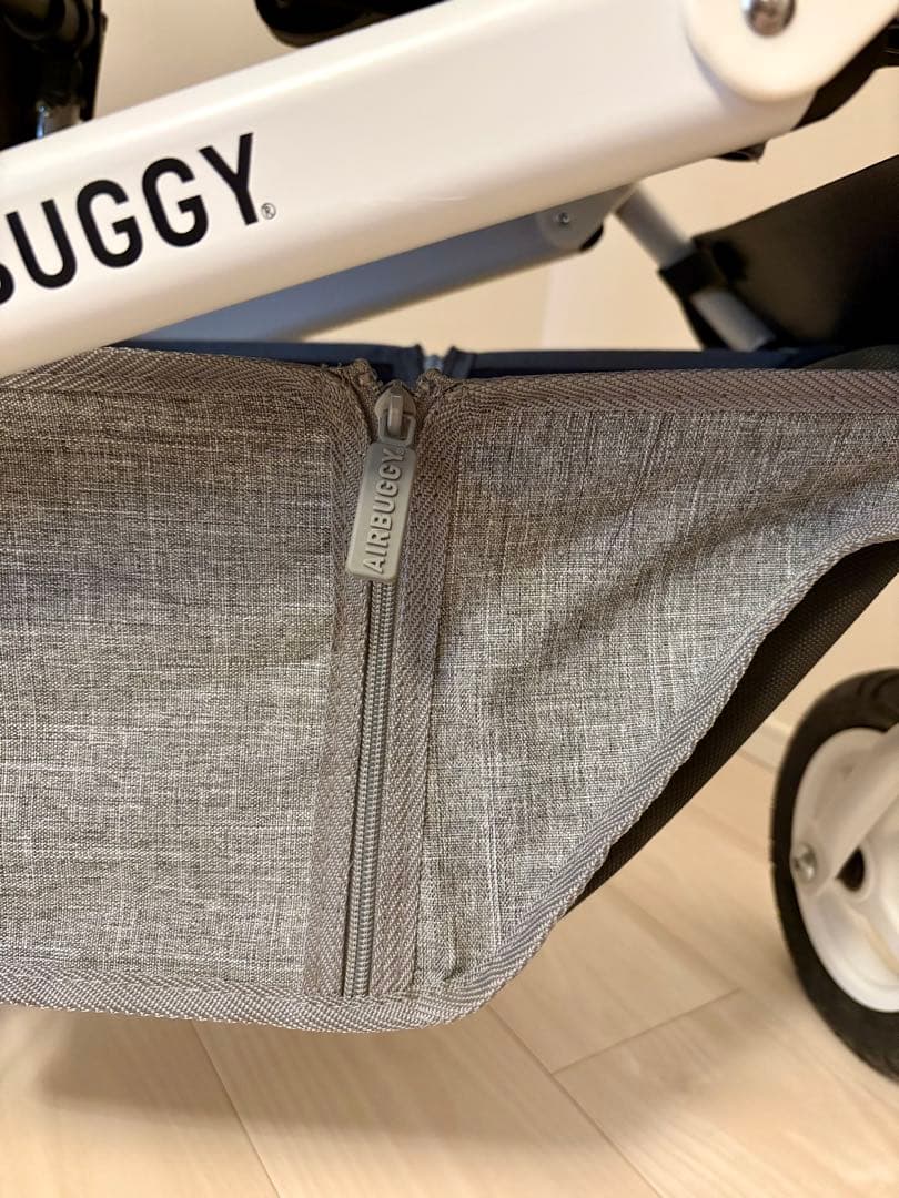 ①AIRBUGGY エアバギー ドーム3 ラージサイズ　アースグレーカスタム