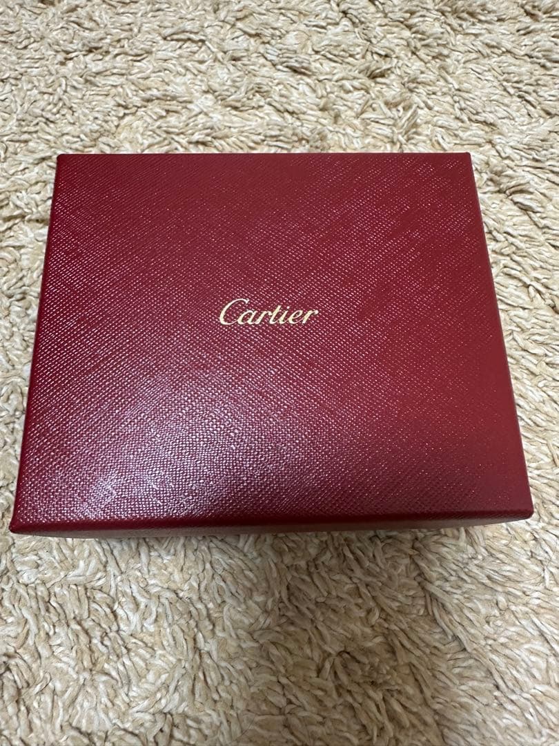Cartier 18金ゴールド フープピアス