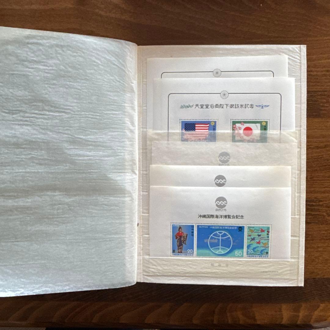 切手帳　記念切手小型シート各種