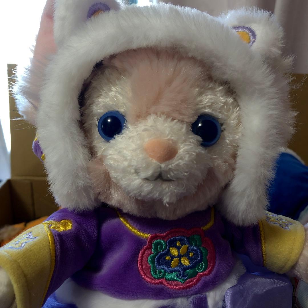 上海 香港ディズニー ぬいぐるみ ダッフィー リーナベル 旧正月