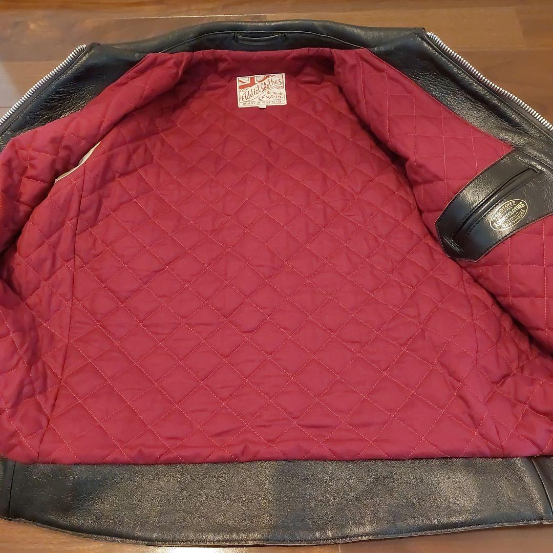 アディクトクローズ　AD-01 CENTER-ZIP JACKET SHEEP