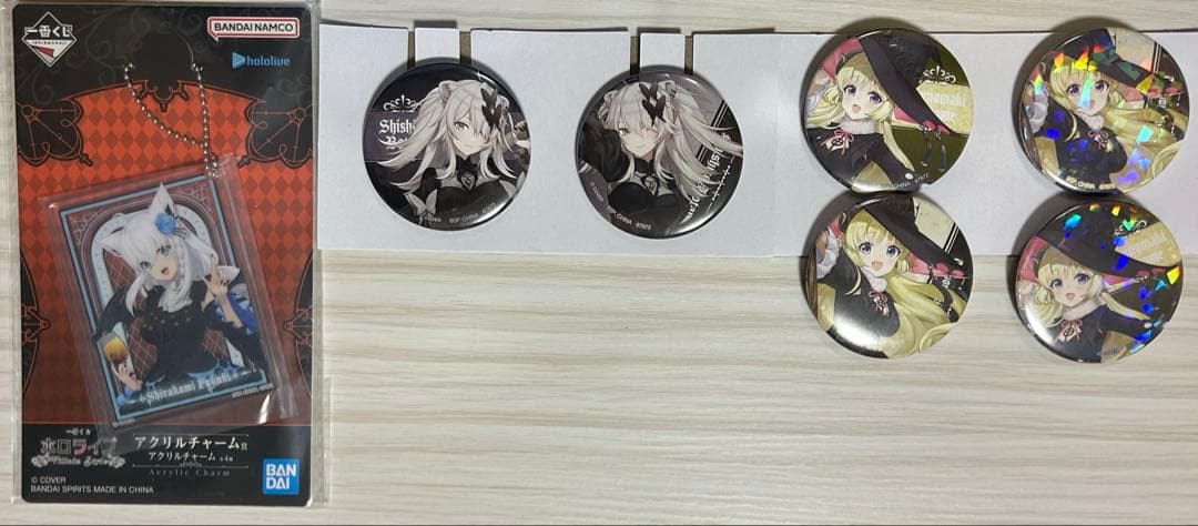 一番くじ ホロライブ Villain Style 白上フブキ 角巻わため