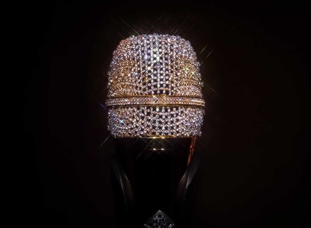 LUXURY MIC TELEFUNKEN M80 GOLD スワロ・ジルコニア
