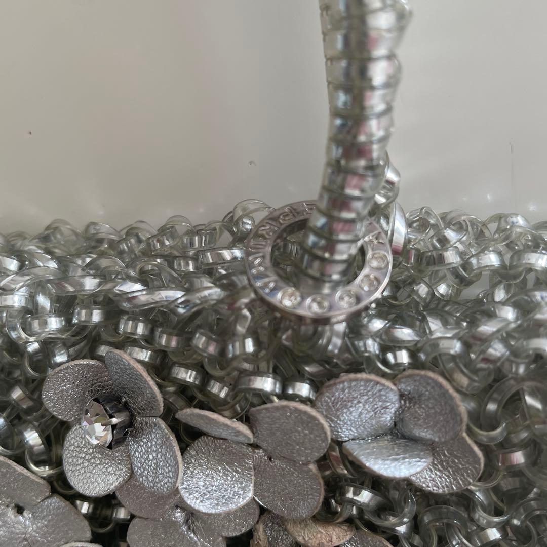 アンテプリマANTEPRIMA ワイヤーバッグ スワロフスキーフラワーモチーフ