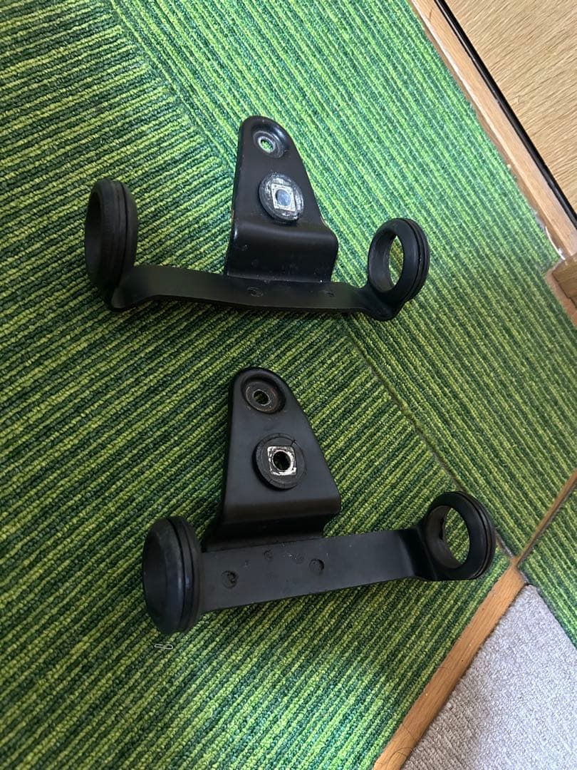 gs400 当時物　SUZUKI 純正ヘッドライト　ステー　塗り替え無し