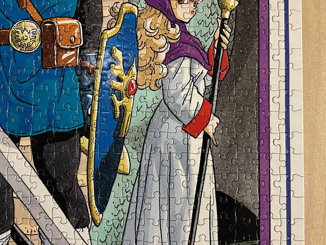 【希少】ドラゴンクエストⅠ・Ⅱ ロトの勇者たち ジグソーパズル 1000ピース