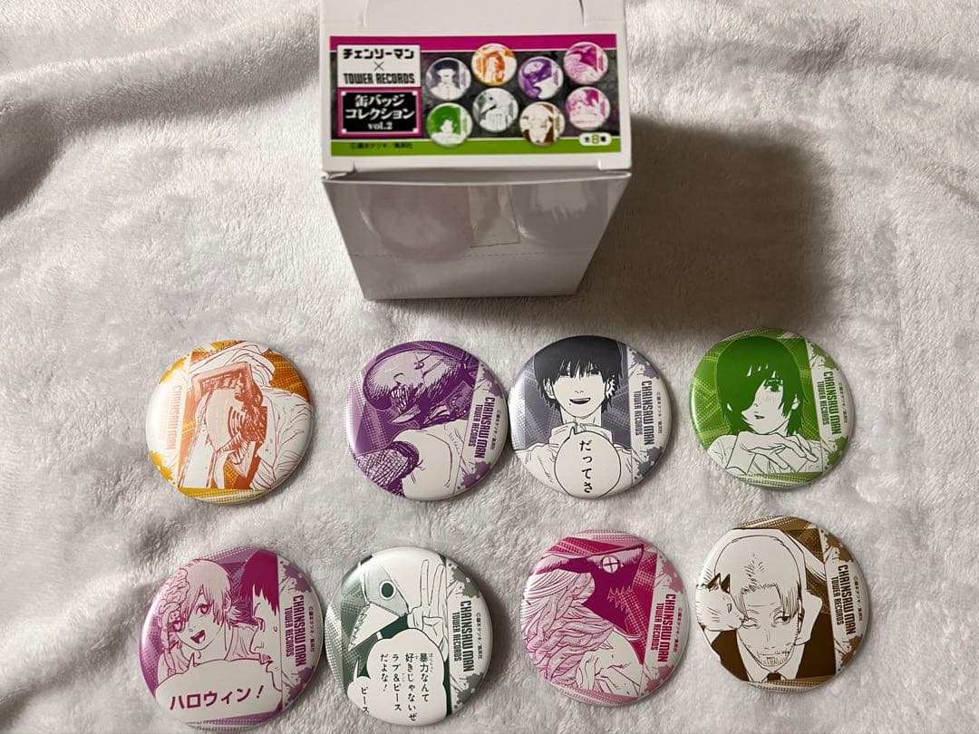 チェンソーマン　マンガ展　缶バッジ　アクリルキーホルダー　アクリルバッジ　セット