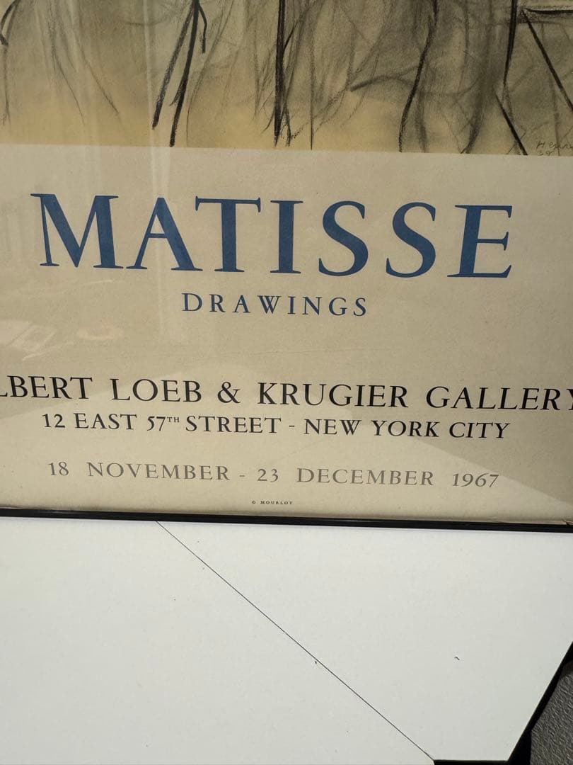 (34) マティス - オリジナルポスター - ローブクルージエ MATISSE