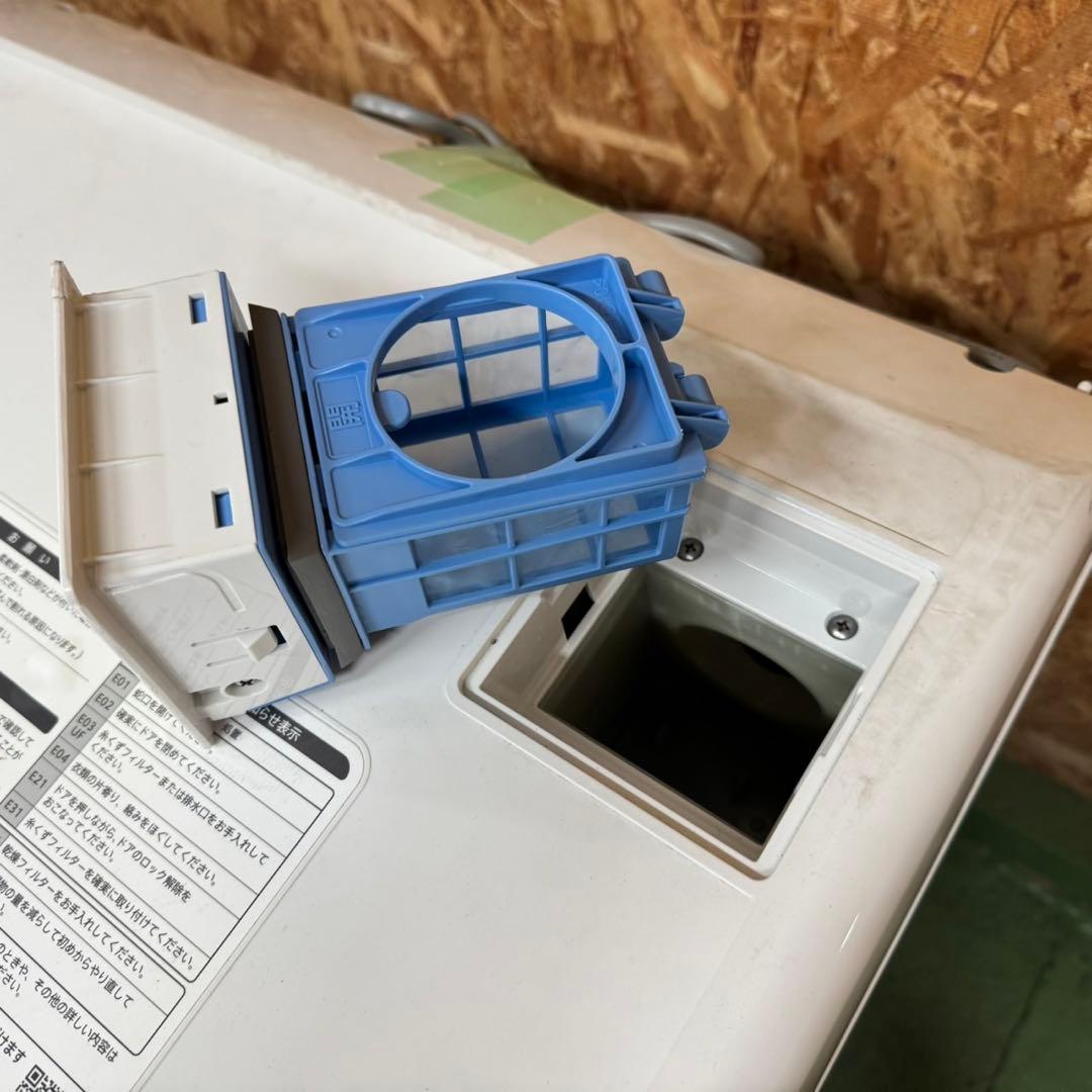 305 シャープ　ドラム式洗濯機　単身用　乾燥機能付き　7/3.5キロ　小型