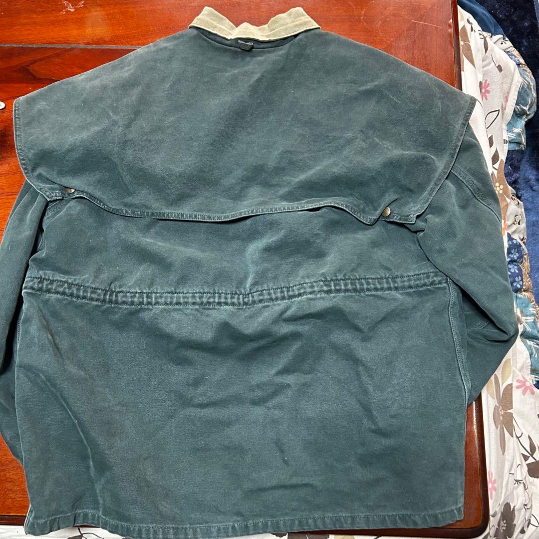 carhartt グリーンワークジャケットLサイズ