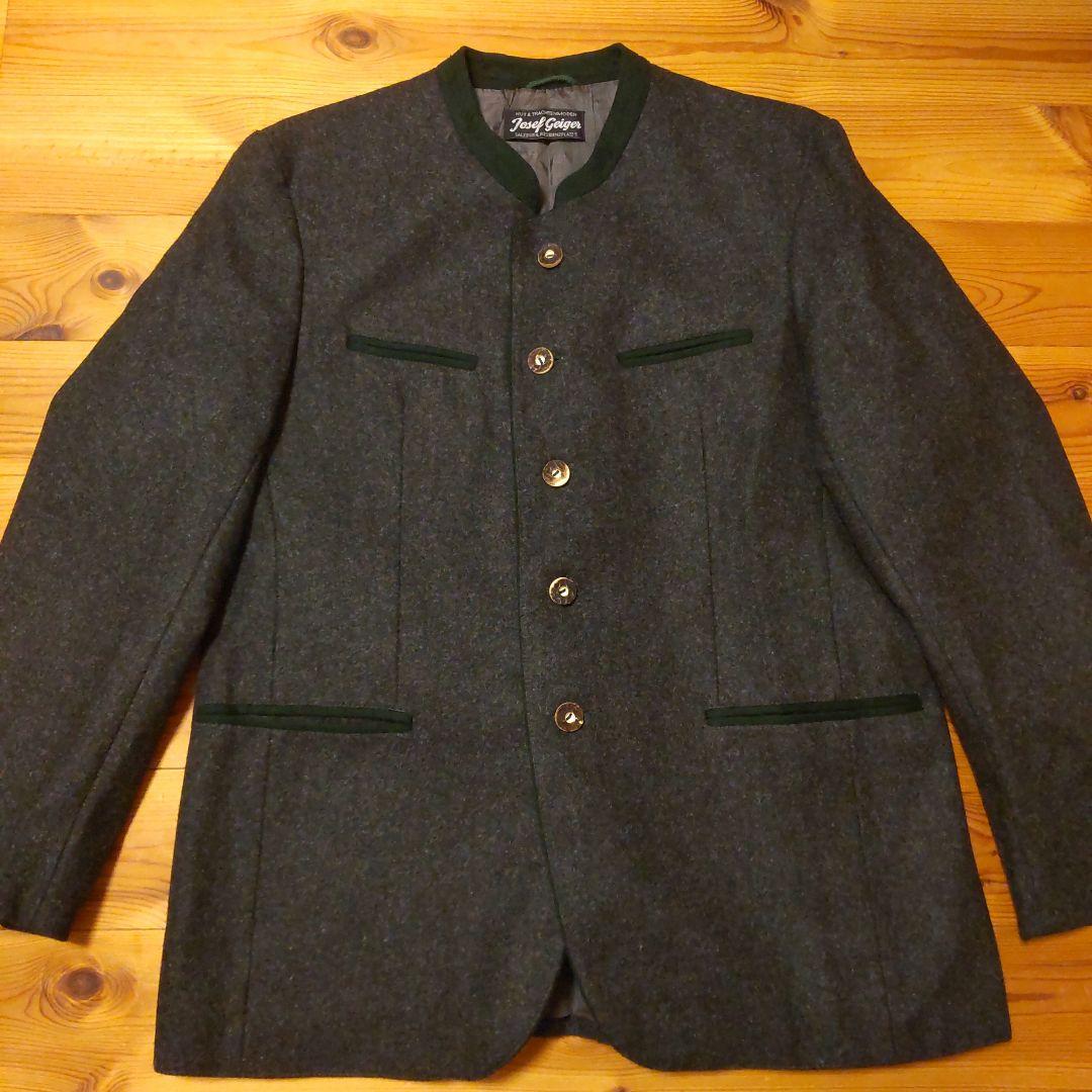 s*)様 Euro ヴィンテージ チロリアン ジャケット ノーカラー①