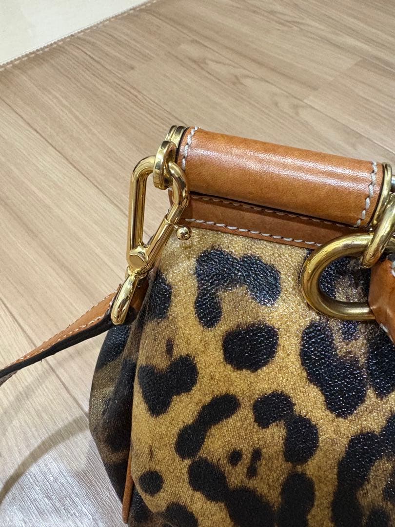 Dolce & Gabbana ヒョウ柄ショルダーバッグ