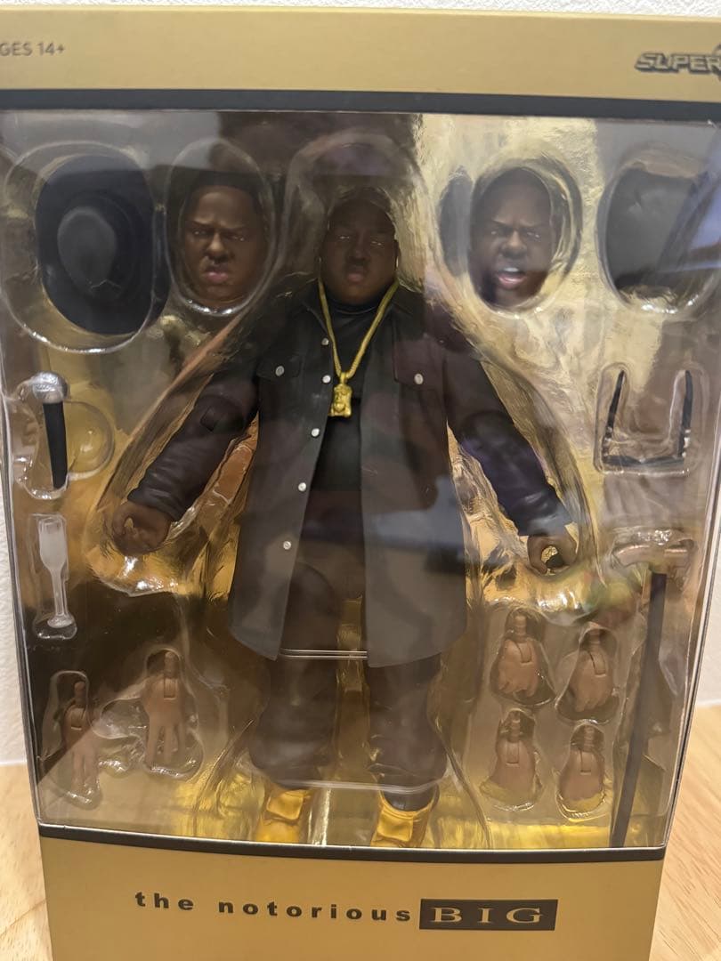 THE NOTORIOUS B.I.G. SUPER 7 フィギュア
