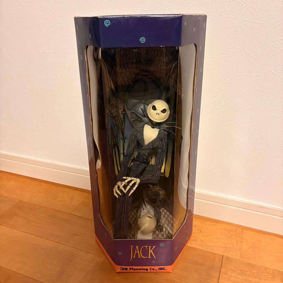 未開封 ナイトメアビフォアクリスマス ジャック フィギュア 椅子に座ったジャック