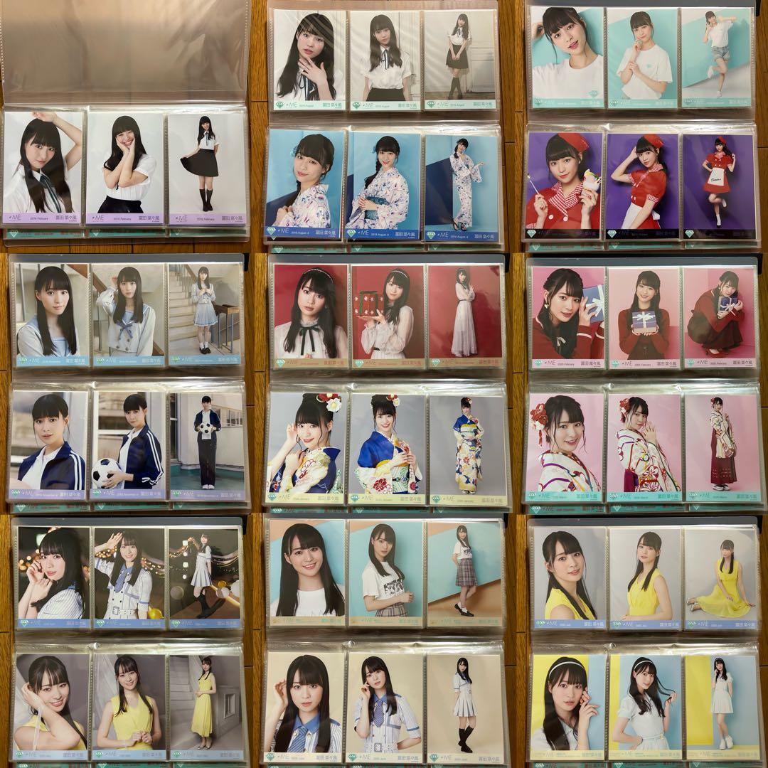 ≠ME 冨田菜々風 生写真 ミニフォト コンプ まとめ売り 初期制服 ノイミー