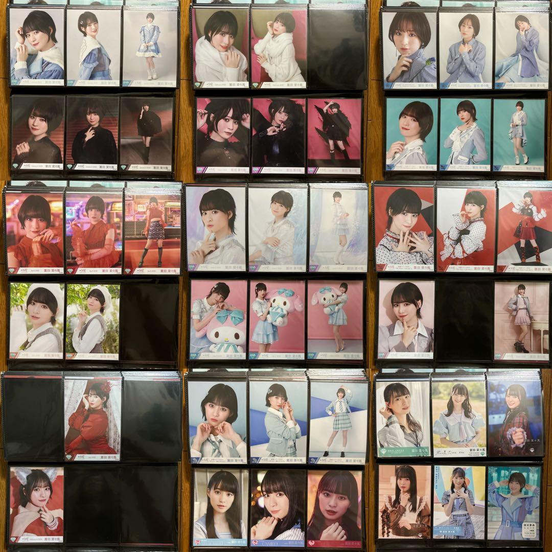 ≠ME 冨田菜々風 生写真 ミニフォト コンプ まとめ売り 初期制服 ノイミー