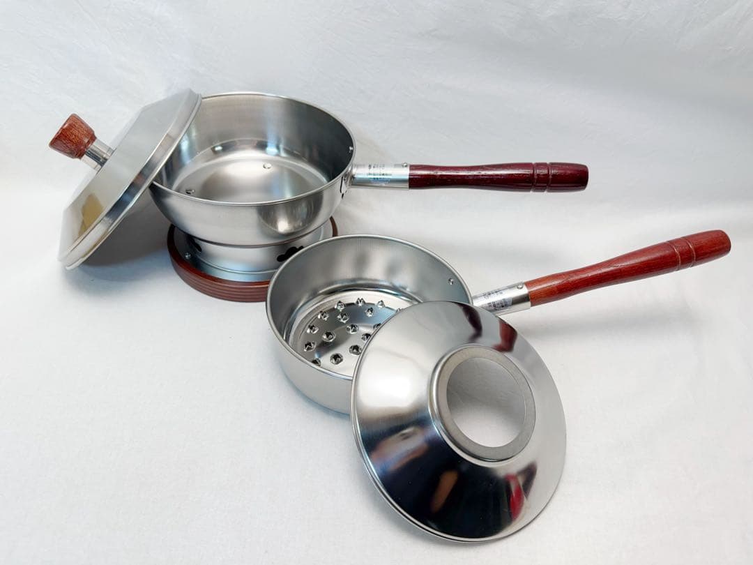 未使用 茶道具 新台十能セット (台十能・火起し・台十能蓋・火起し蓋・トング)