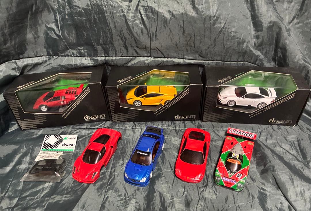 京商 dNano インプレッサ シャーシ・ボディセットタイプRM 未使用ボディ他