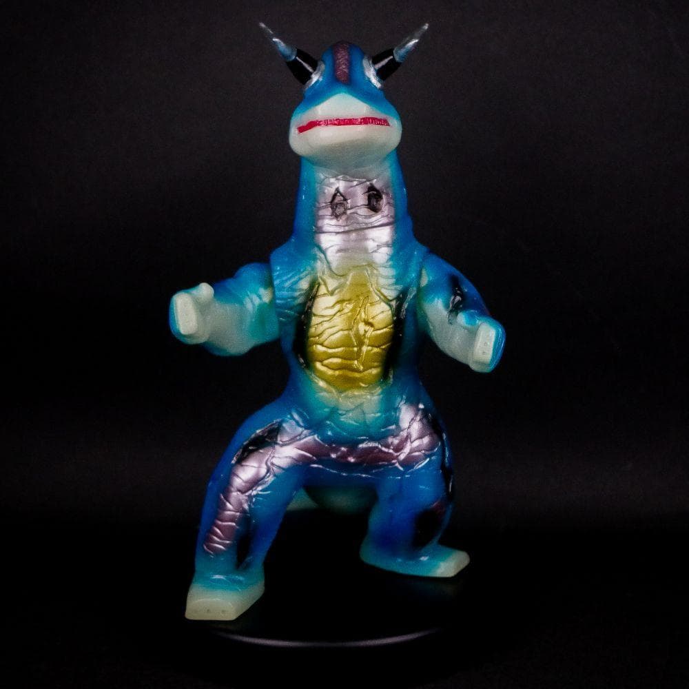 ブルマァク 蓄光 エレキング 復刻 ソフビ ウルトラセブン 昭和レトロ マルサン