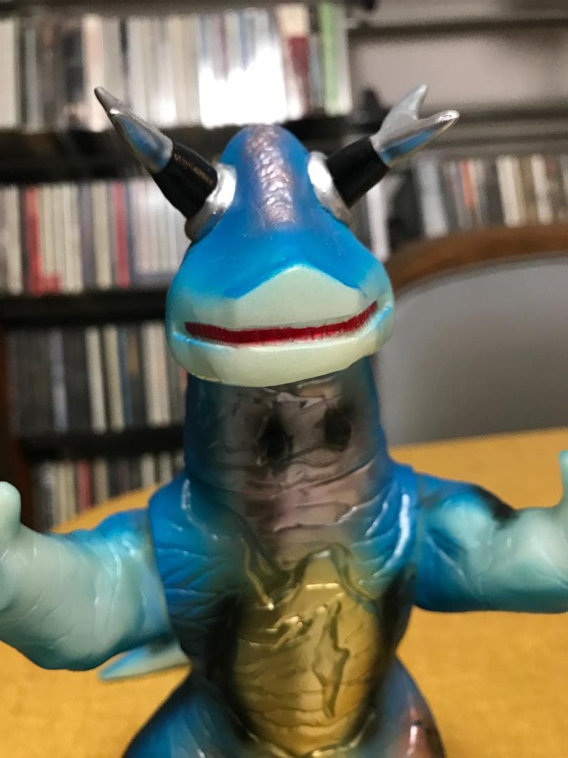 ブルマァク 蓄光 エレキング 復刻 ソフビ ウルトラセブン 昭和レトロ マルサン