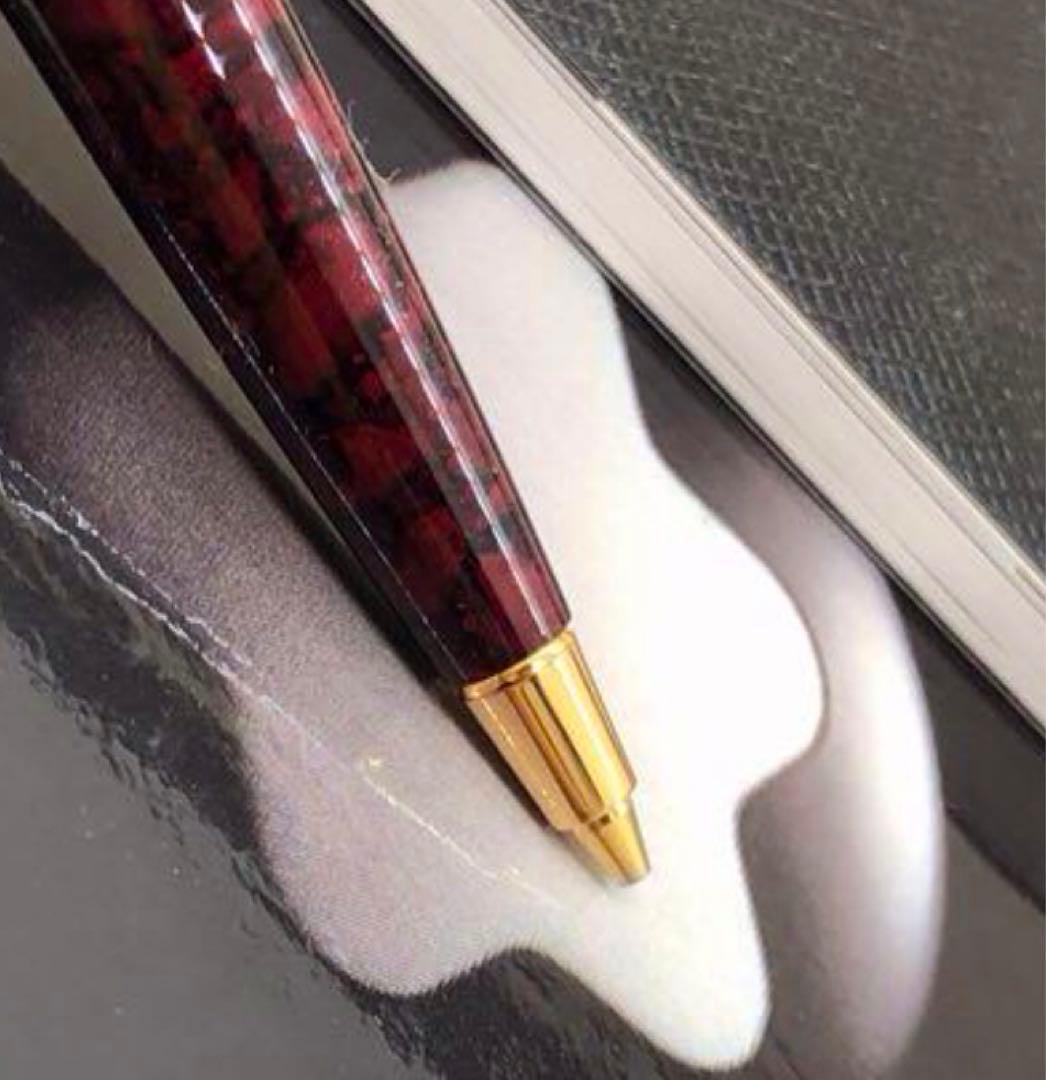 モンブラン　★金運幸運を呼ぶパワー石！レッドメノウ・マーブル特別なノブレスドウエ