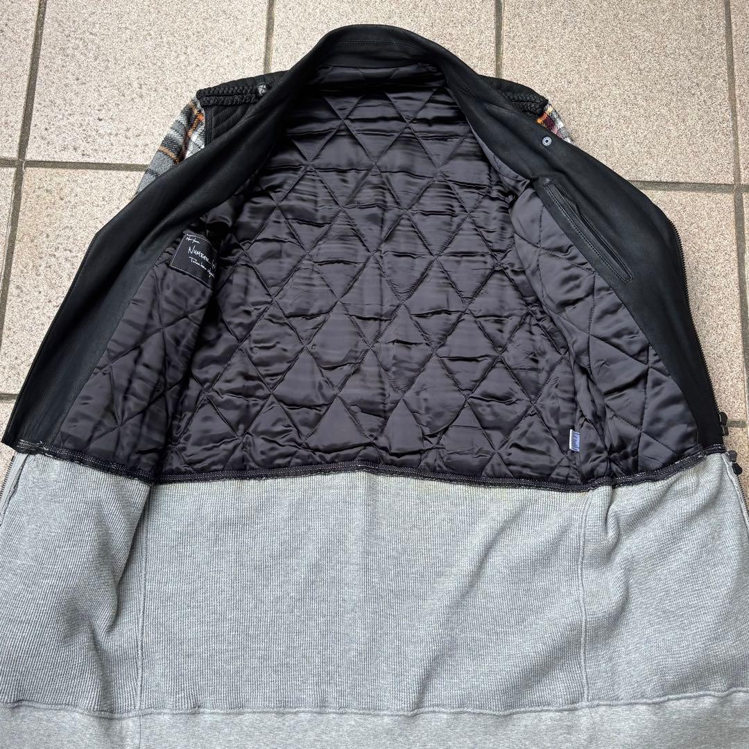 Number nine ライダースドッキングジャケット 05aw THS期