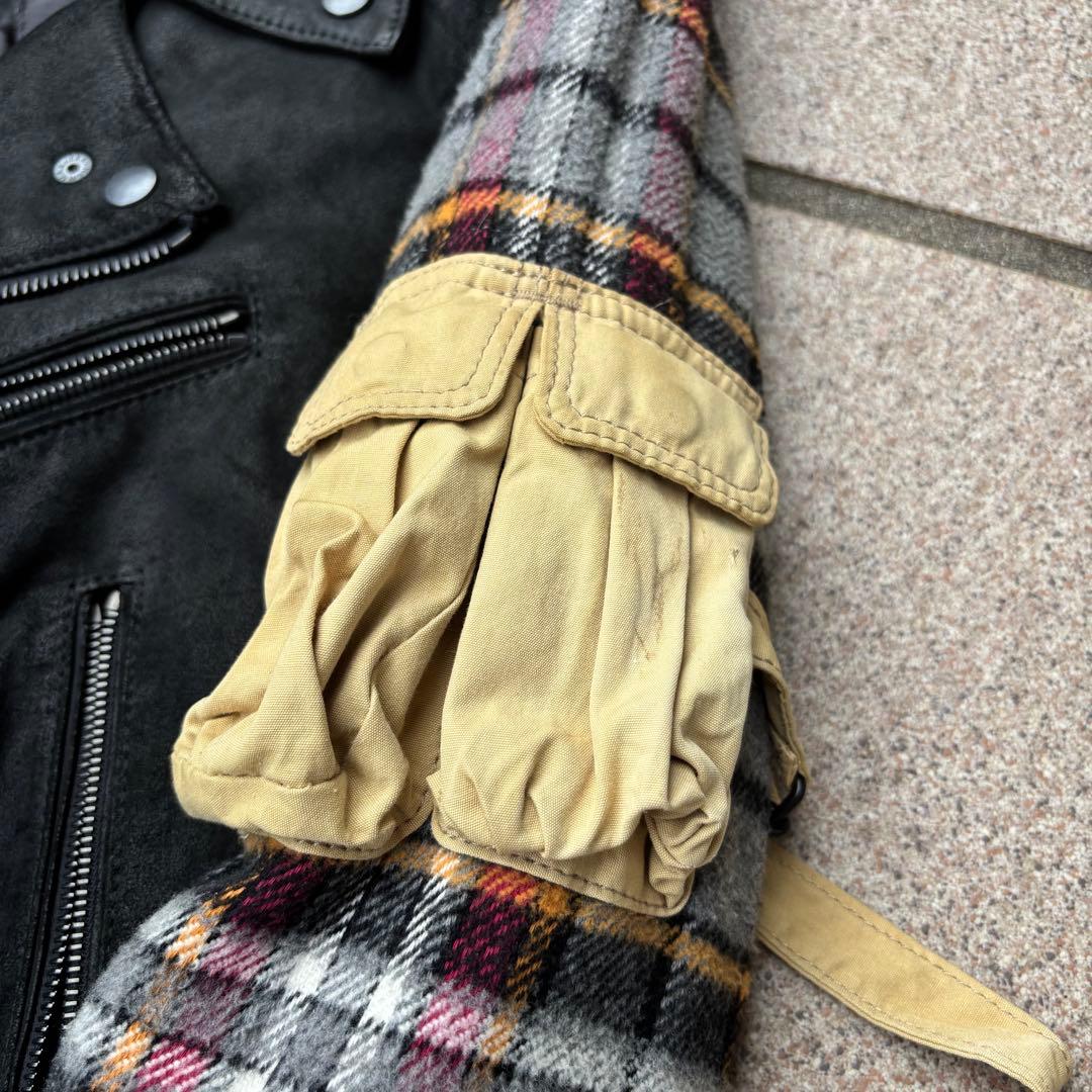 Number nine ライダースドッキングジャケット 05aw THS期