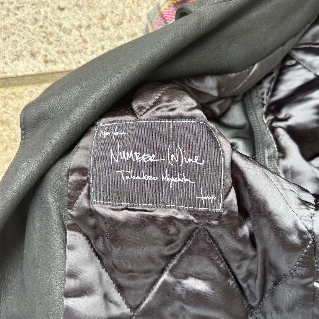 Number nine ライダースドッキングジャケット 05aw THS期