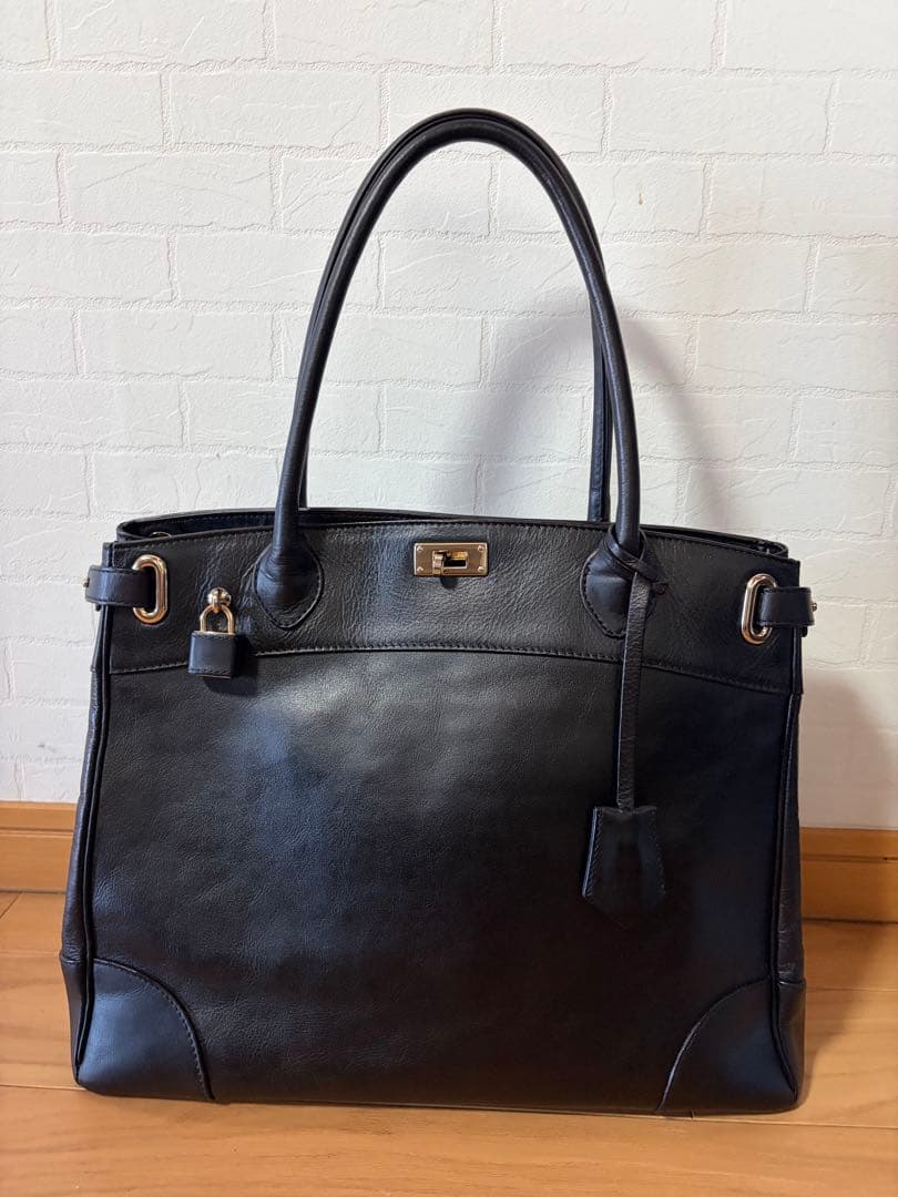 【卒入式にも！】濱野皮革工藝　クラッシーアーバントート　リカラー品　A4 肩掛け