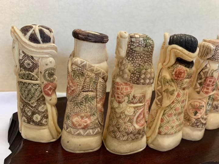 七福神の根付　工芸品