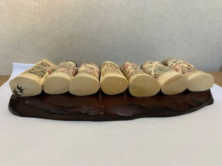 七福神の根付　工芸品