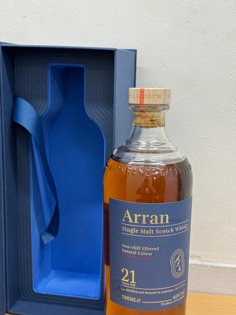 アラン　Arran 21年 シングルモルトスコッチウイスキー 700mL
