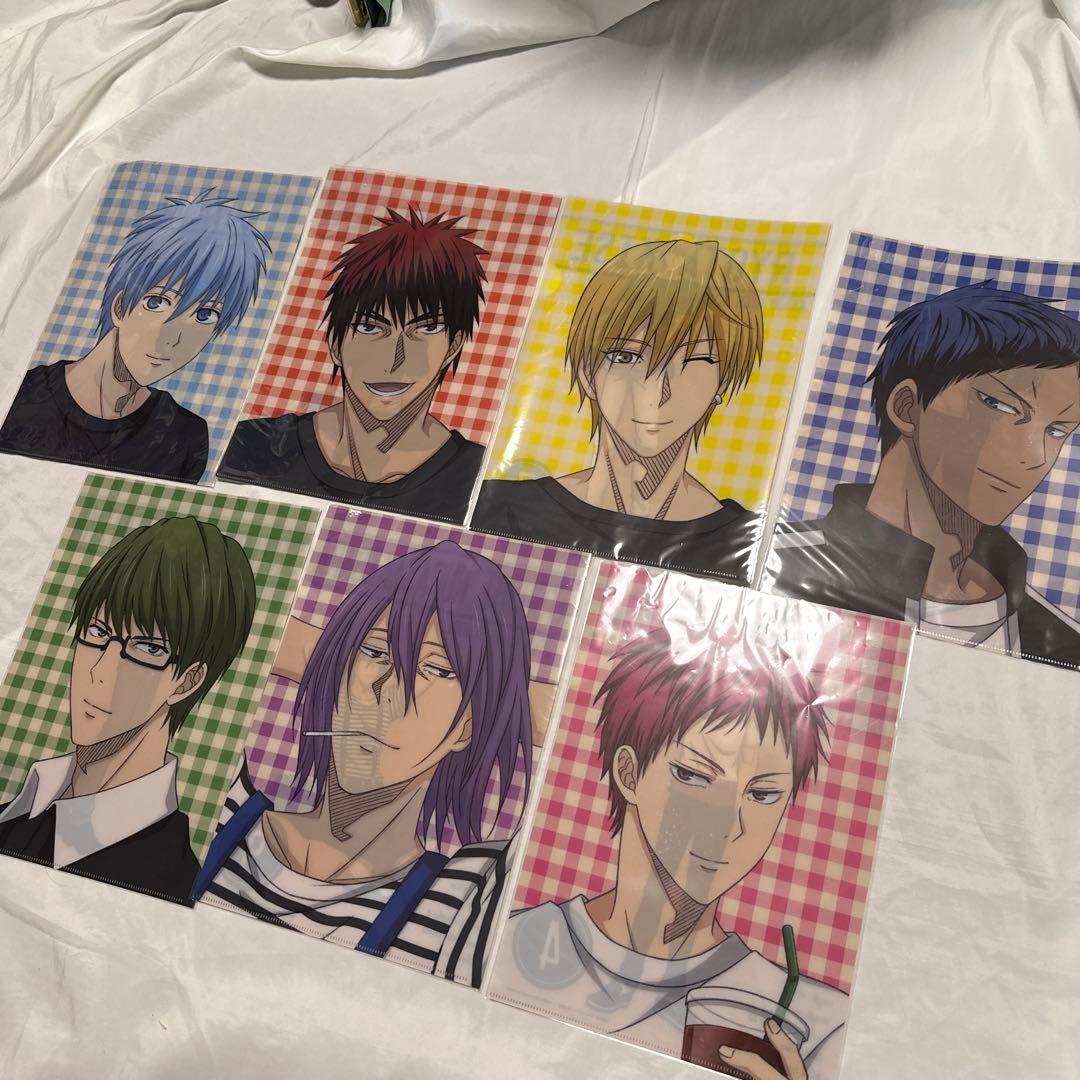 希少　限定品　黒バス 黒子のバスケ　クロコーゼット クリアファイル　コンプリート