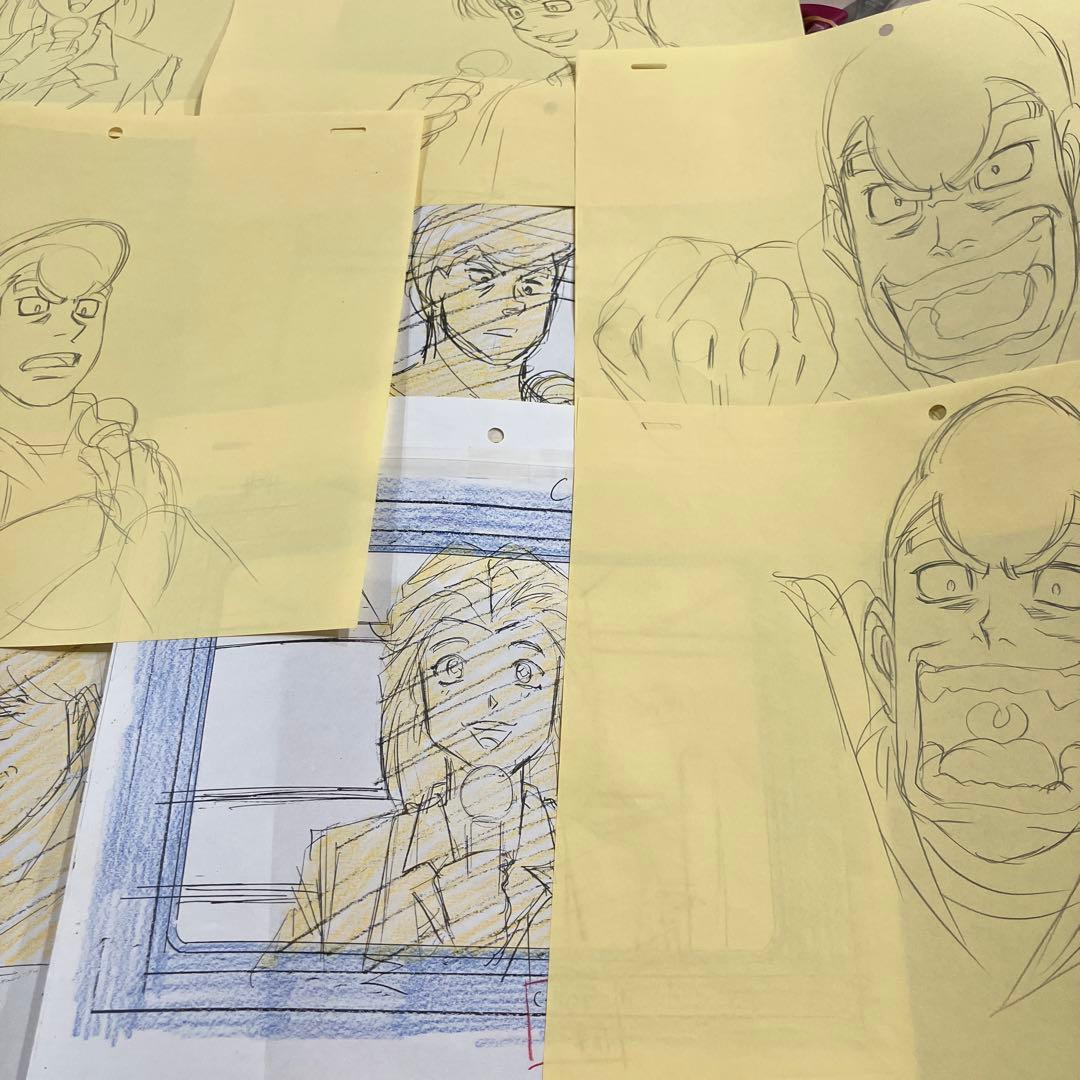 はじめの一歩　セル画　素材　レイアウトなど　まとめて