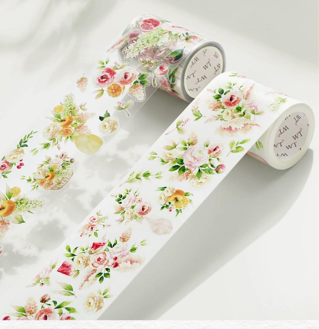 ⭐️SALE⭐️ WT《花果漫饮》海外マスキングテープ　マステ 【1943】