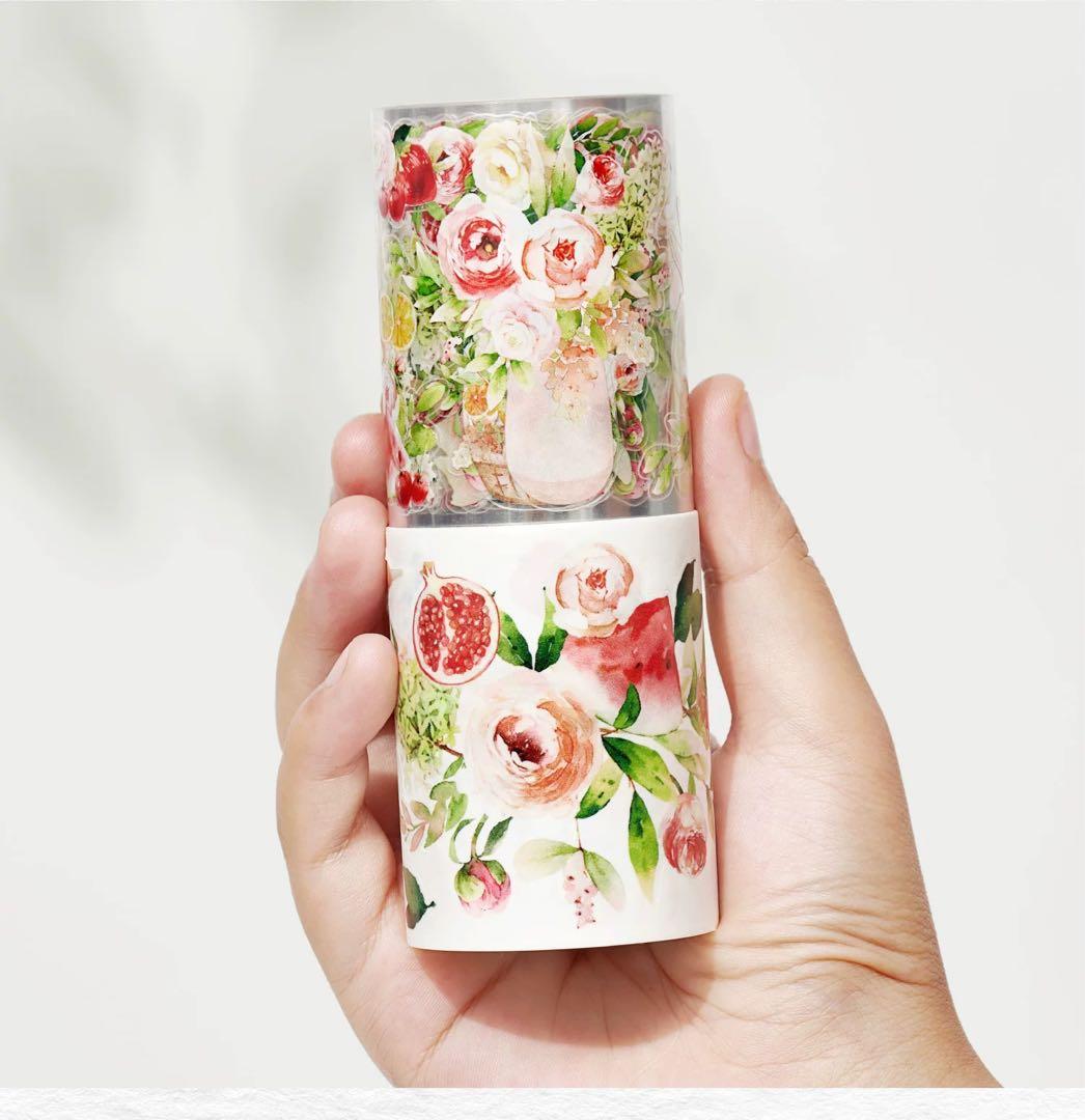 ⭐️SALE⭐️ WT《花果漫饮》海外マスキングテープ　マステ 【1943】