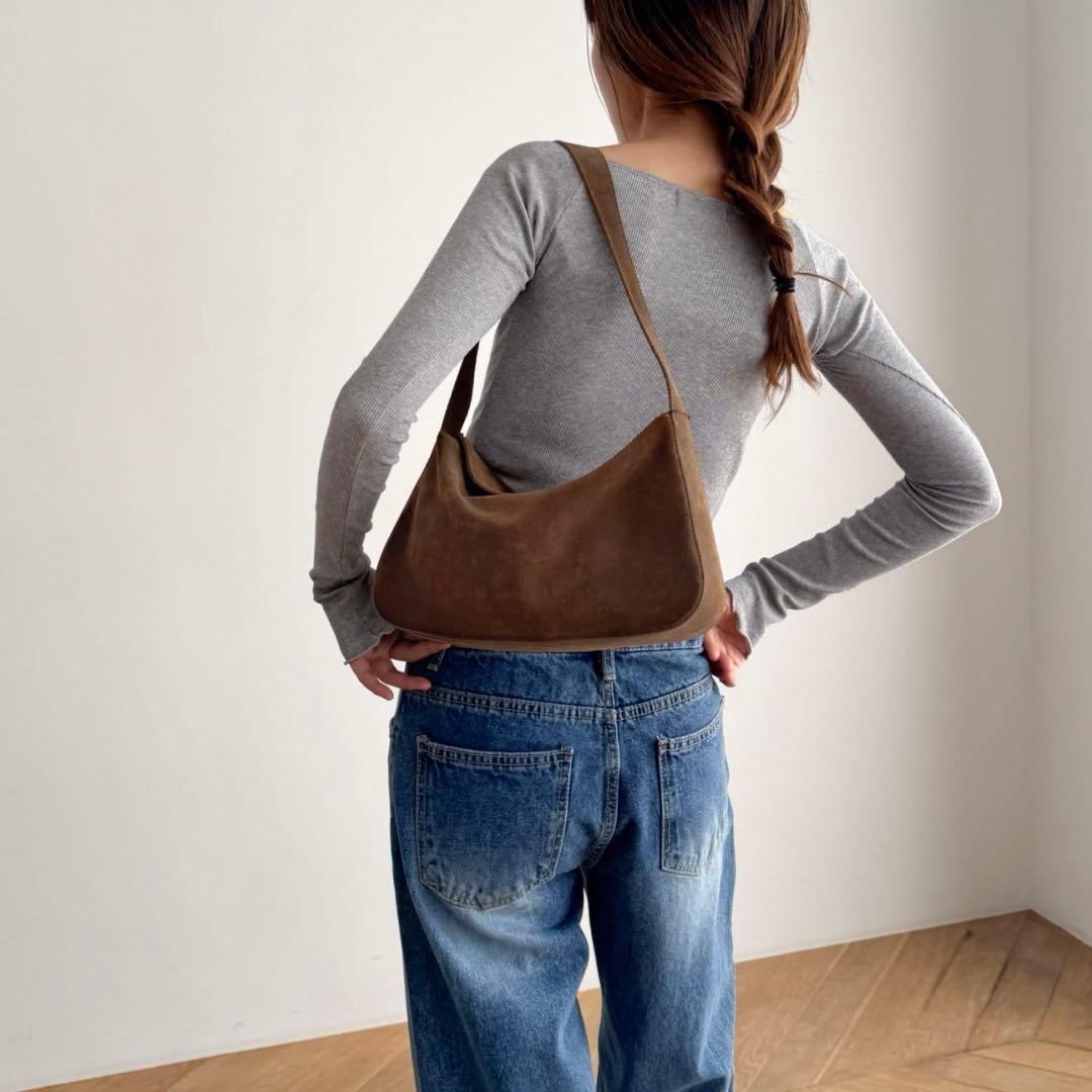 CANAL JEAN diggity　スウェードハンドバッグ